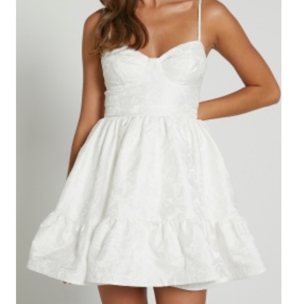 Bridal mini dress
